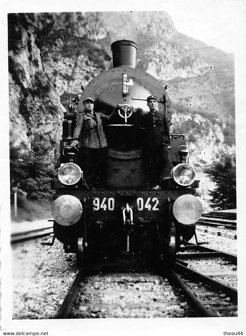 Cliché D'une Locomotive N° 940 042 (Machine à Vapeur)  -  Cheminots, Train, Chemin De Fer  -  Voir Description - Eisenbahnen