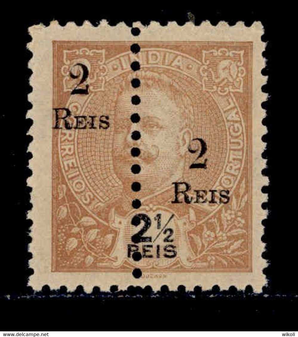 ! ! Portuguese India - 1911 D. Carlos (Perforated) - Af. 234 - NGAI - Portugiesisch-Indien