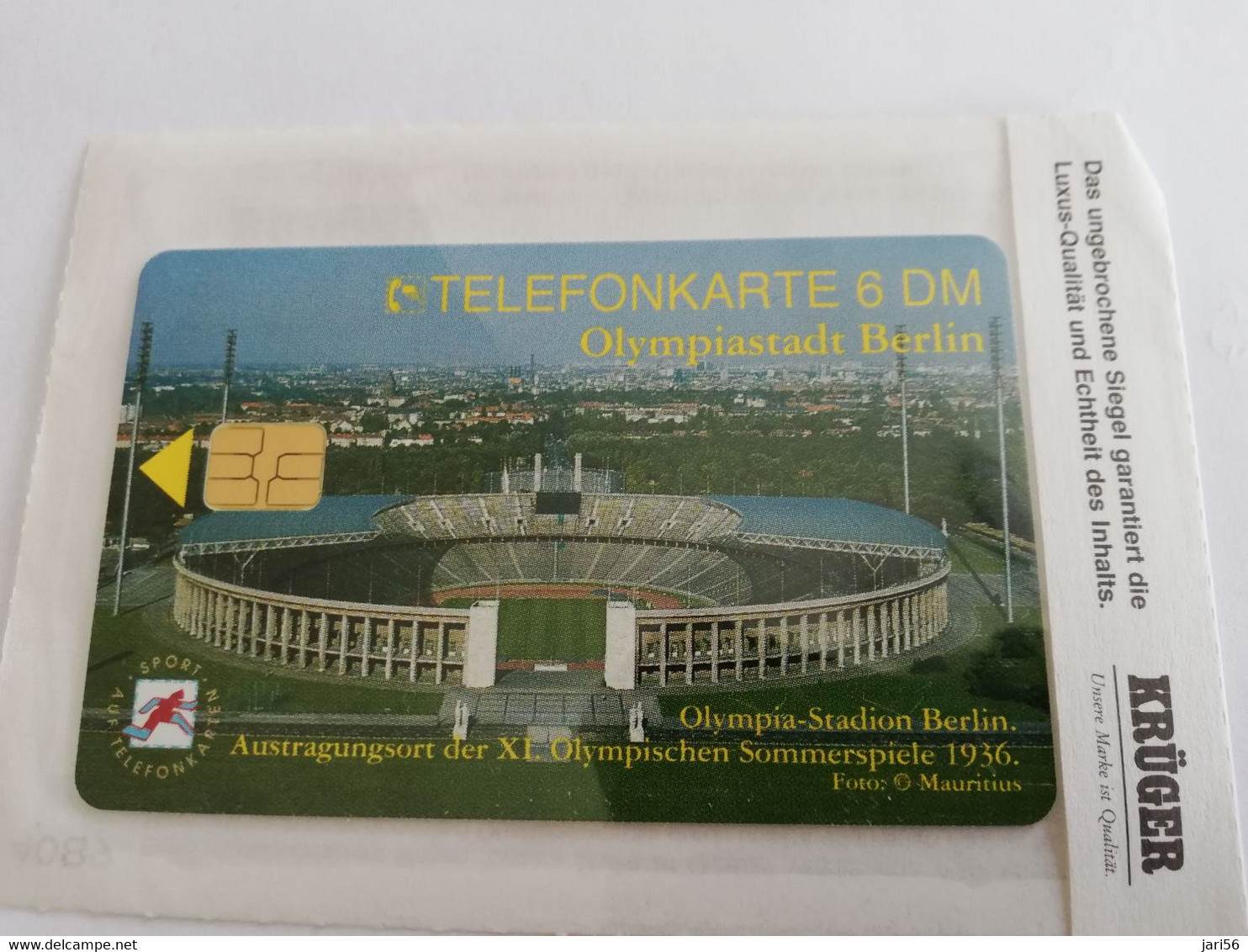 DUITSLAND/ GERMANY  CHIPCARD / O 134     DM 6,-   MINT  CARD     **9616** - K-Series: Kundenserie