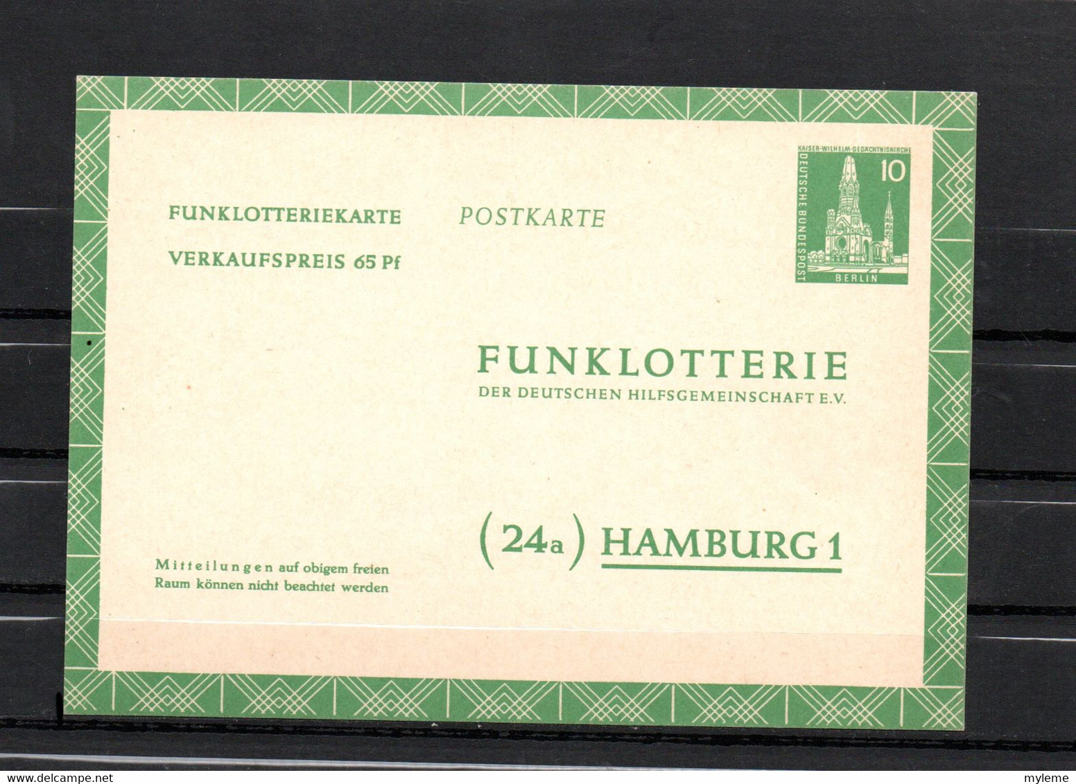 AG2-33 Allemagne Berlin Entiers Postaux  N°  FP5a  En Parfait état  A Saisir !!! - Private Postcards - Mint