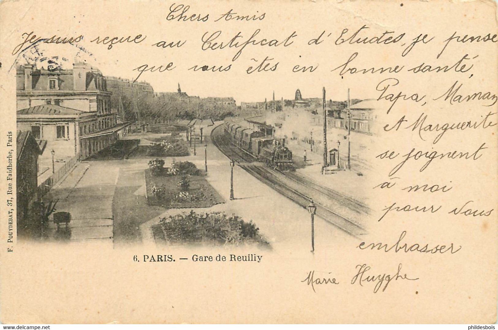 PARIS GARE De Reuilly - Transporte Público