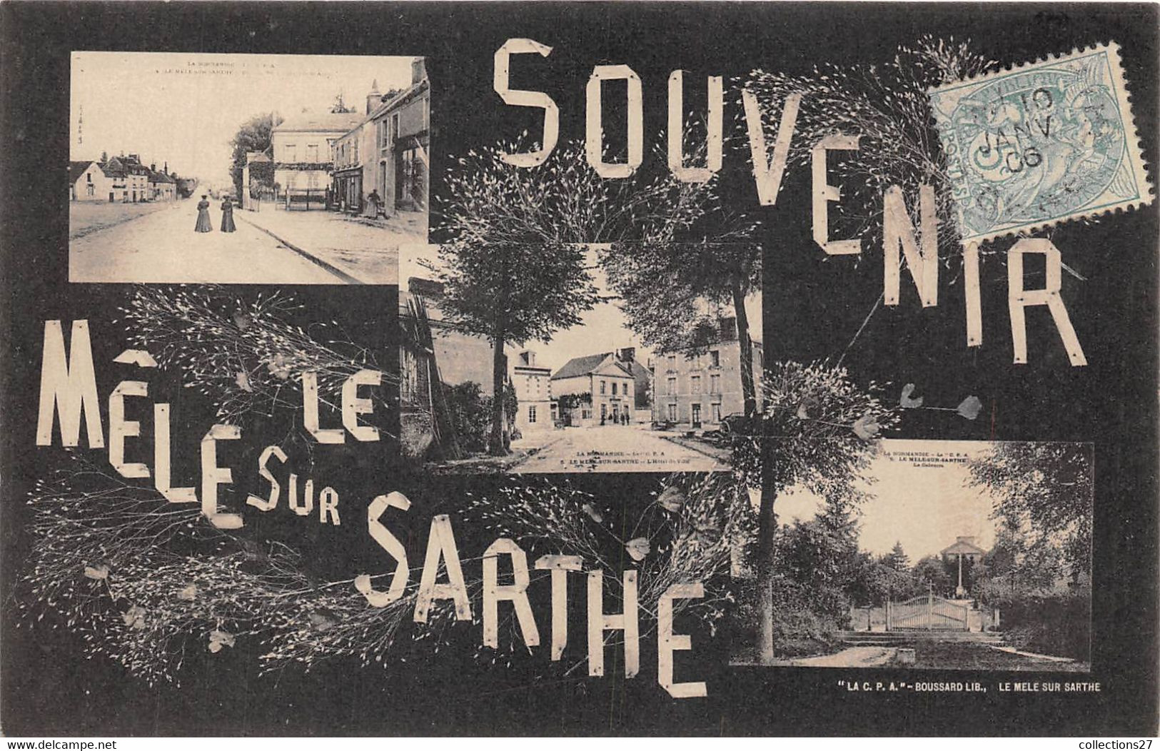 61-LE-MÊLE-SUR-SARTHE- SOUVENIR MULTIVUES - Le Mêle-sur-Sarthe