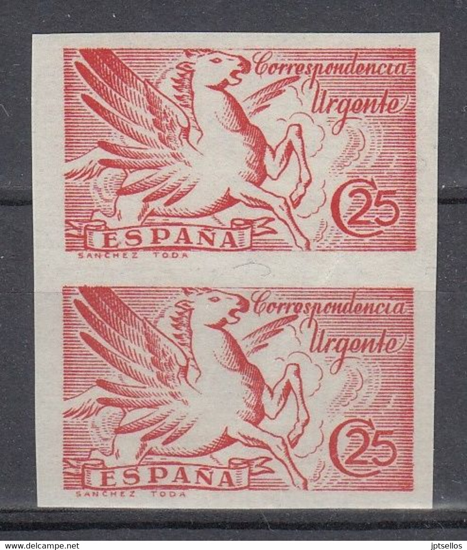 ESPAÑA 1938 Nº 861a X 2 NUEVOS - Variétés & Curiosités