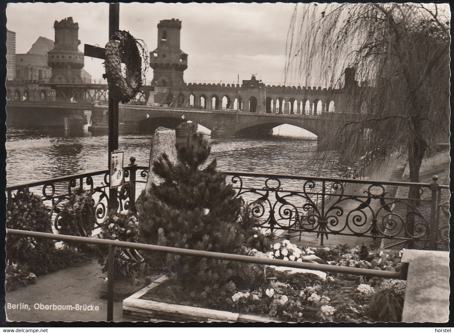 D-10243 Berlin - Oberbaum-Brücke - Denkmal ( Echt Foto) - Friedrichshain