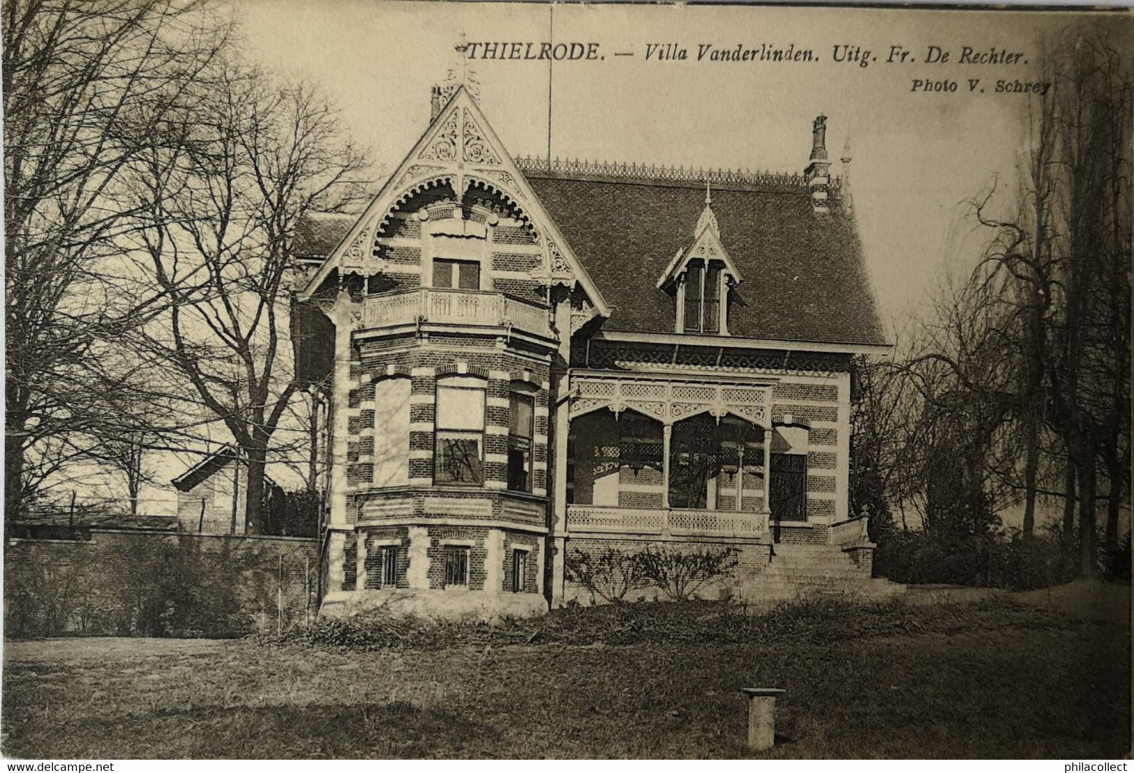 Tielrode - Thielrode (Temse) Villa Vanderlinde 192? Uitg. FR. De Rechter - Temse