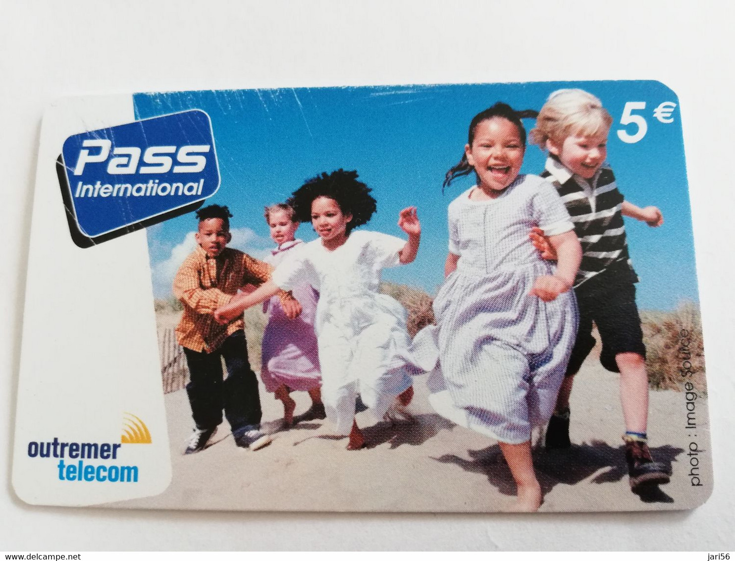 Phonecard St Martin French OUTREMER TELECOM   PASS Telecom  PLAYING CHILDREN  5 EURO  ** 9626 ** - Antilles (Françaises)