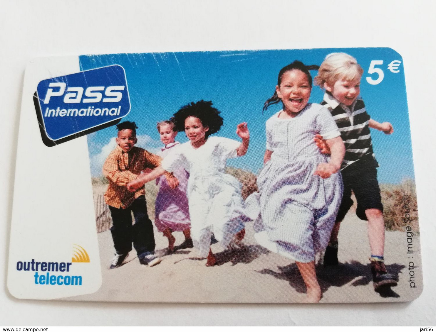 Phonecard St Martin French OUTREMER TELECOM   PASS Telecom  PLAYING CHILDREN  5 EURO  ** 9626 ** - Antilles (French)