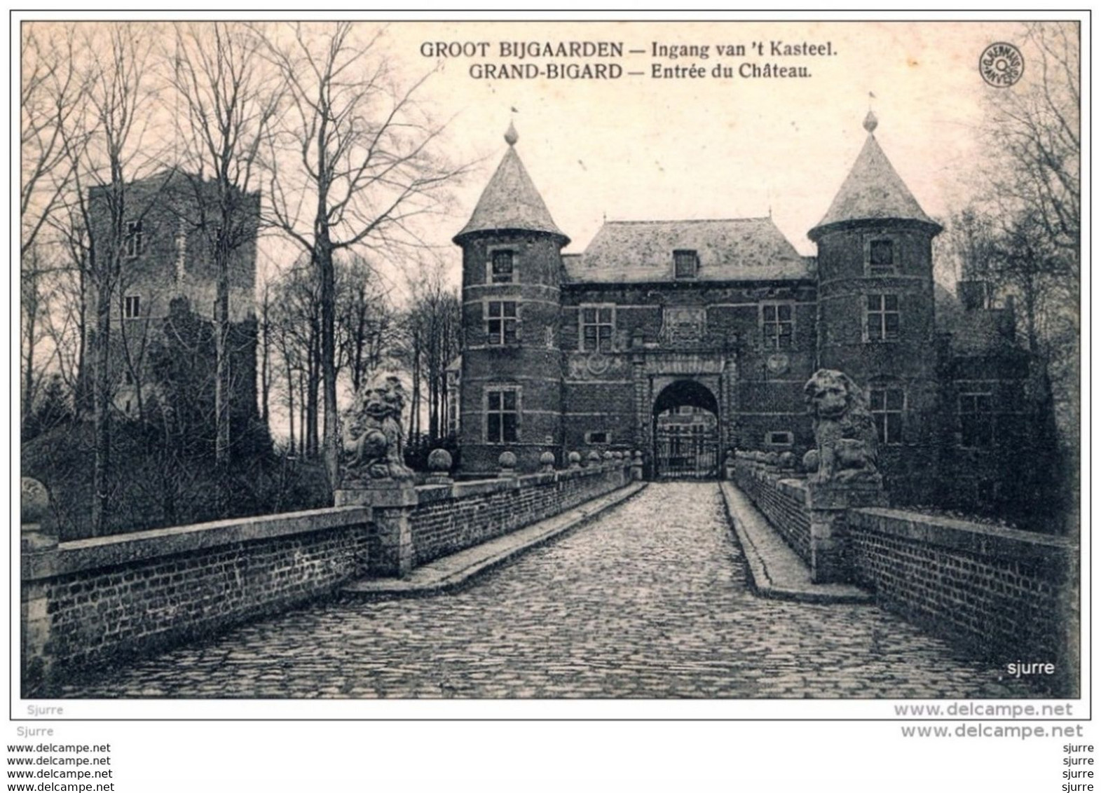 GROOT-BIJGAARDEN / Dilbeek - Kasteel Ingang - Entrée Du Château Grand-Bigard - Dilbeek