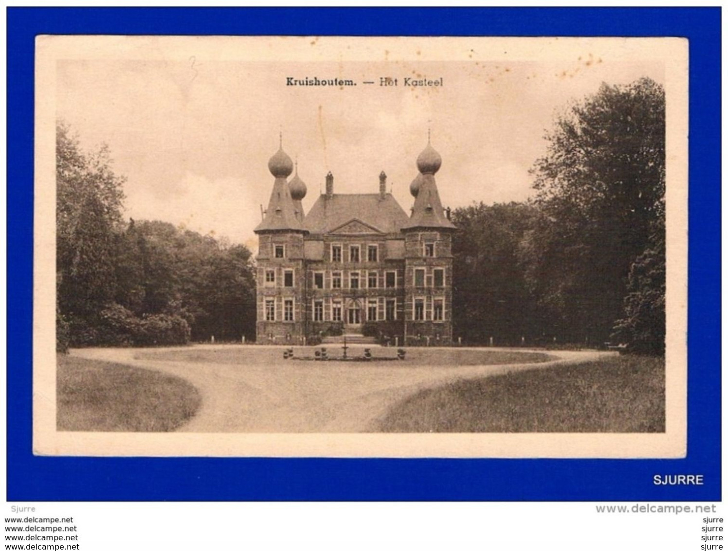 KRUISHOUTEM - Het Kasteel - Château - Kruishoutem