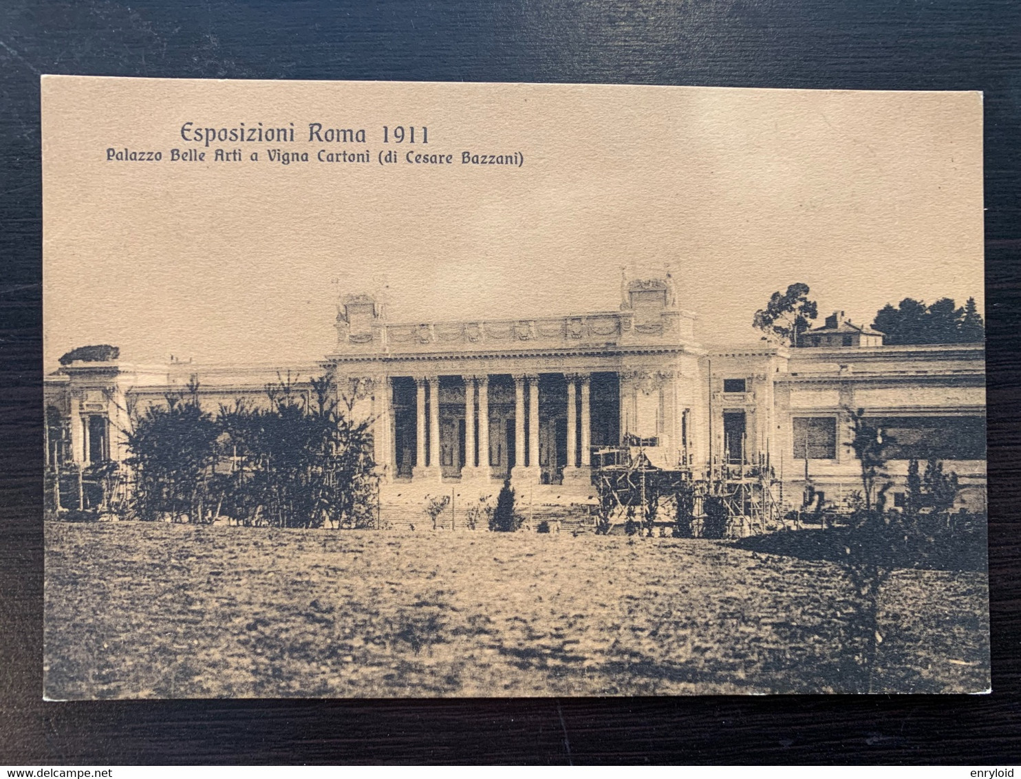 Esposizioni Roma 1911 Palazzo Belle Arti A Vigna Cartoni ( Di Cesare Bazzani ) - Mostre, Esposizioni