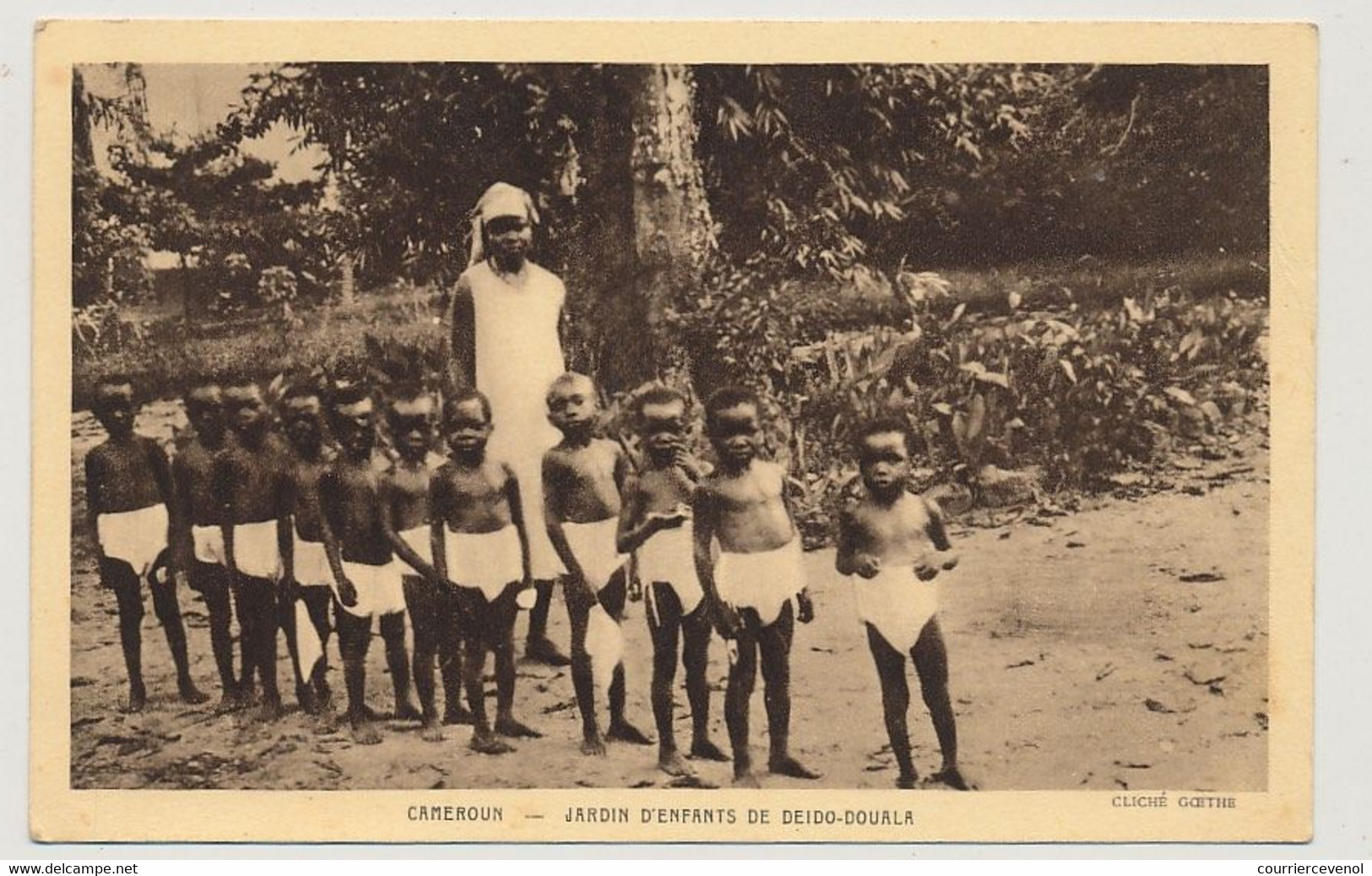 CPA - CAMEROUN - Jardin D'enfants De Deido-Douala - Camerun
