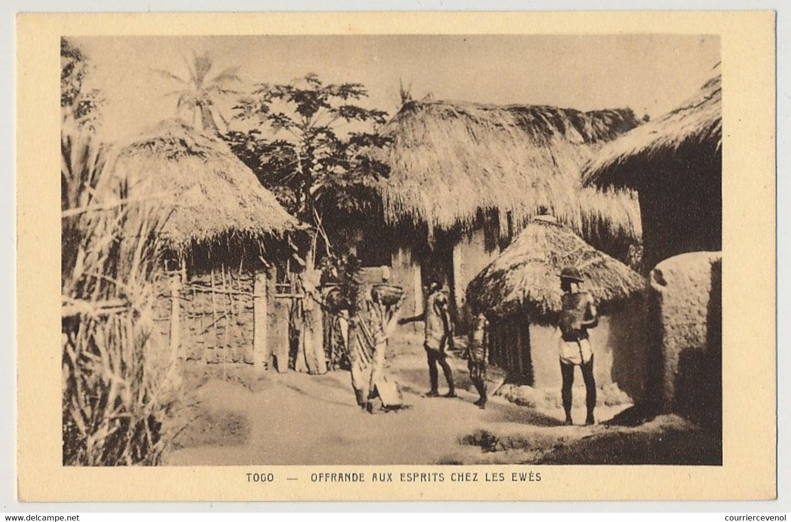 CPA - TOGO - Offrande Aux Esprits Chez Les Ewes - Togo