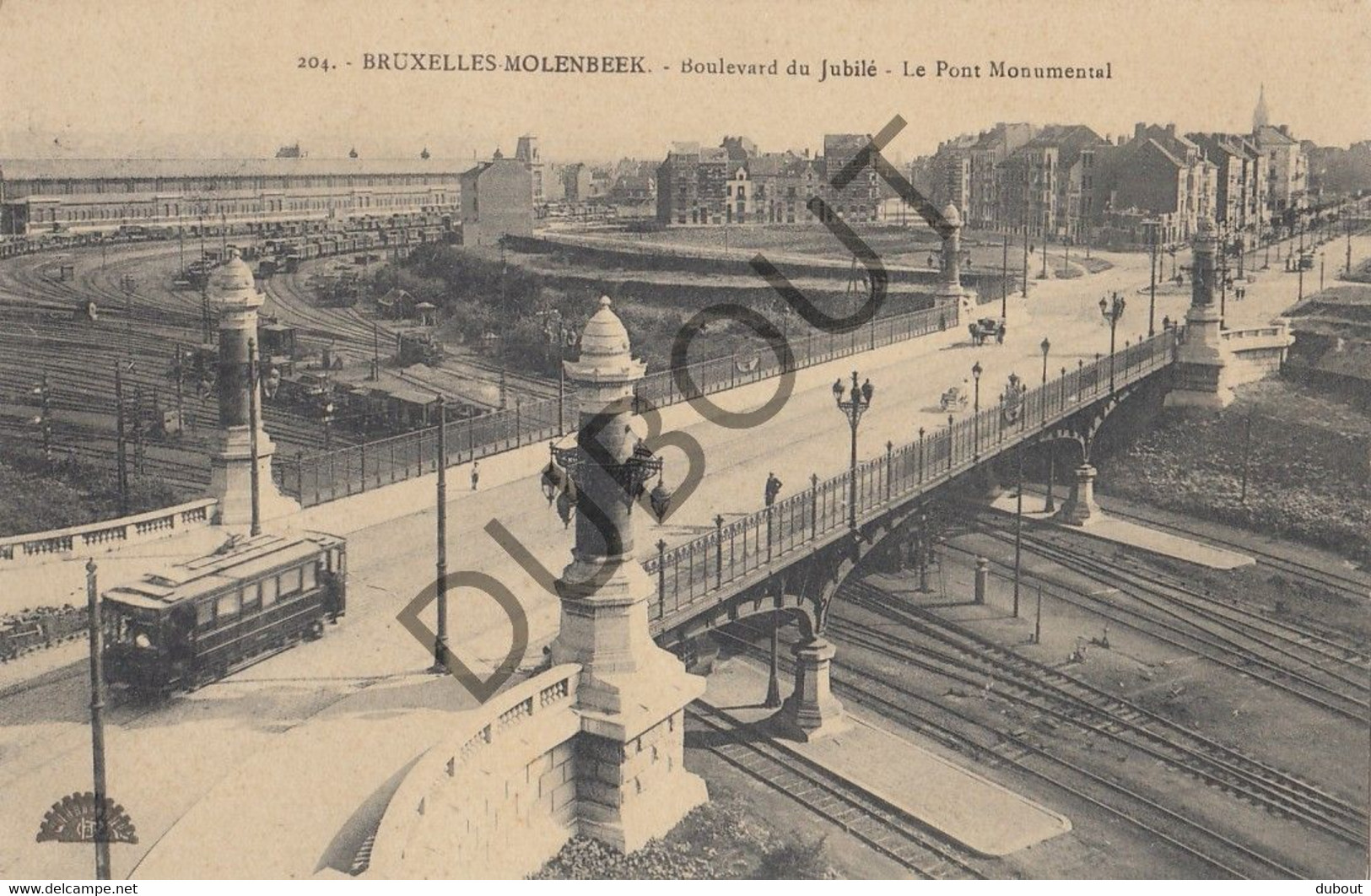 Postkaart-Carte Postale - MOLENBEEK - Boulevard Du Jubilé (C2261) - Molenbeek-St-Jean - St-Jans-Molenbeek