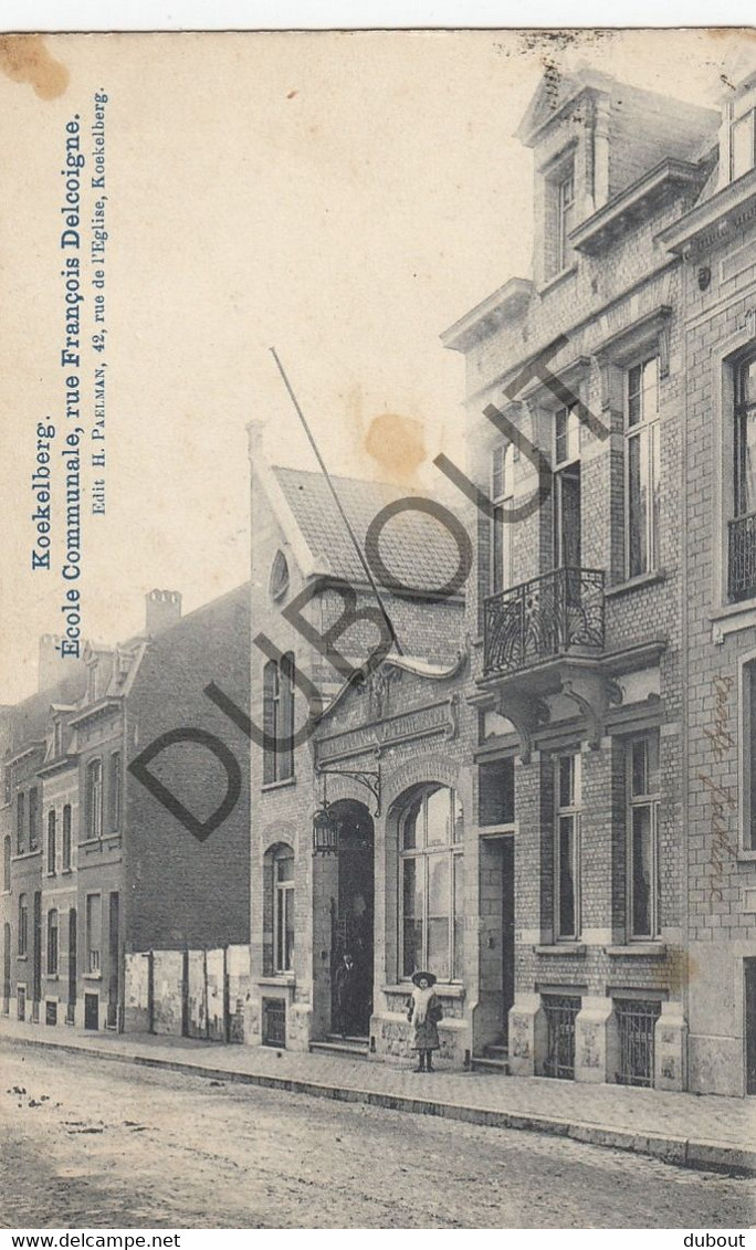 Postkaart-Carte Postale - KOEKELBERG - Ecole Communale (C2394) - Koekelberg