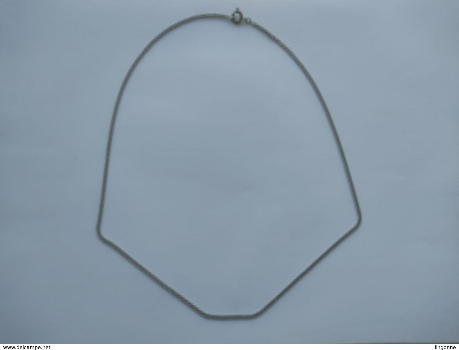 CHAINE Poinçon Attache Pas D'origine Long Total 51 Cm Env Poids 6,69 Grammes - Necklaces/Chains