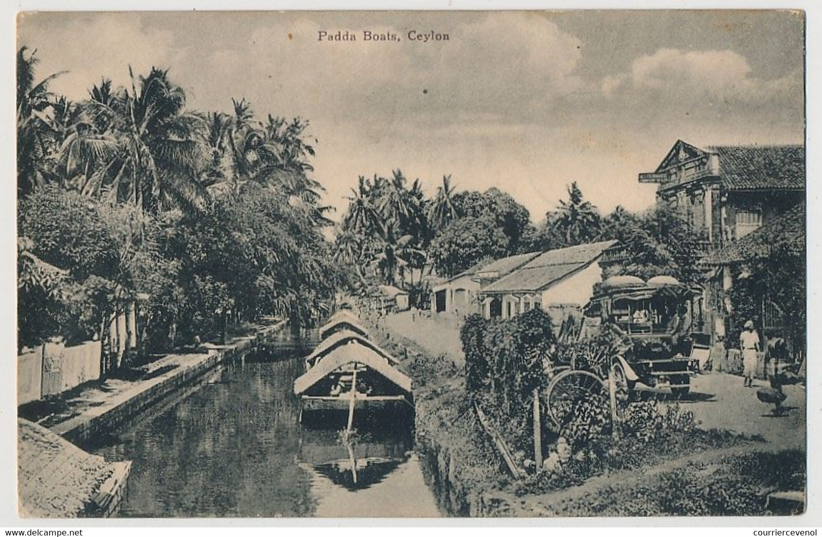 CPA - CEYLAN - Padda Boats - Sri Lanka (Ceylon)