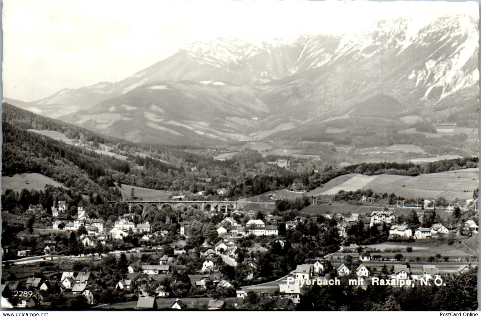 33373 - Niederösterreich - Payerbach Mit Raxalpe - Raxgebiet