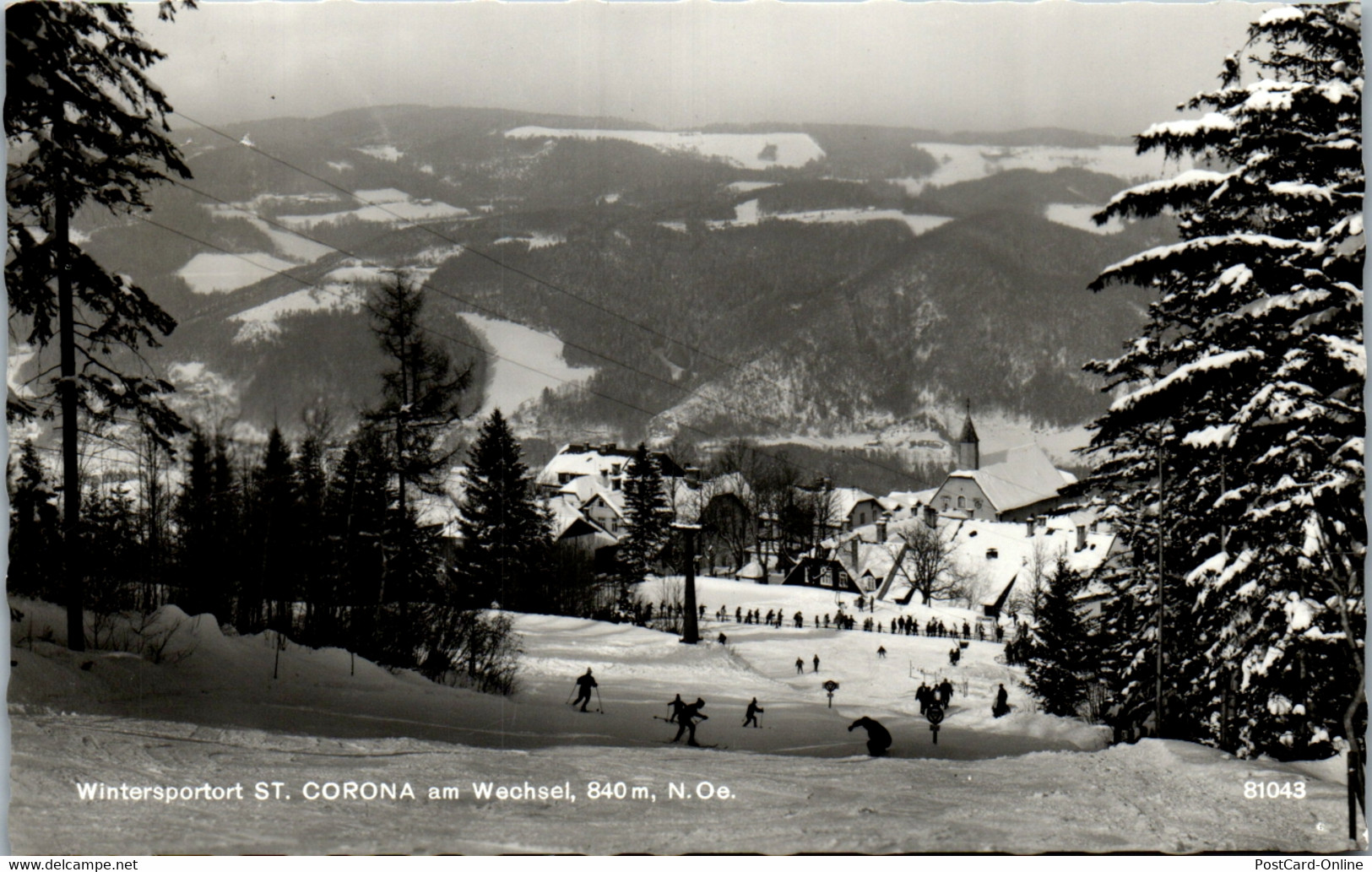 33427 - Niederösterreich - St. Corona Am Wechsel , Ski , Wintersport - Wechsel