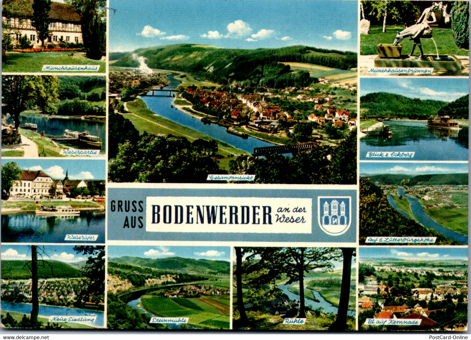 33712 - Deutschland - Bodenwerder An Der Weser , Mehrbildkarte - Bodenwerder