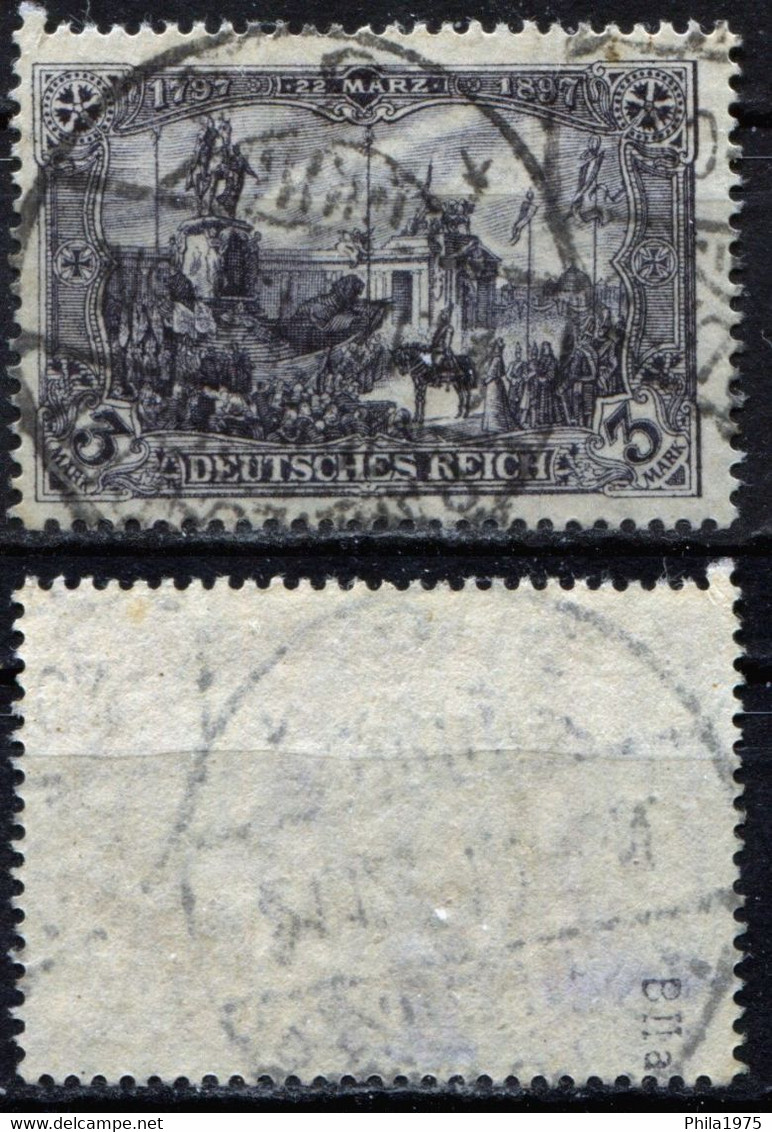 Deutsches Reich Michel-Nr. 96BIIa Vollstempel - Geprüft - Used Stamps