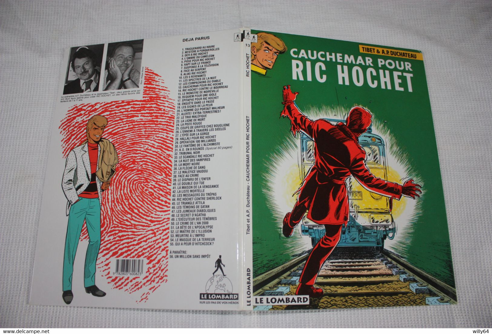RIC HOCHET   " Cauchemard Pour Ric Hochet"  1993  T13  Comme Neuve - Ric Hochet
