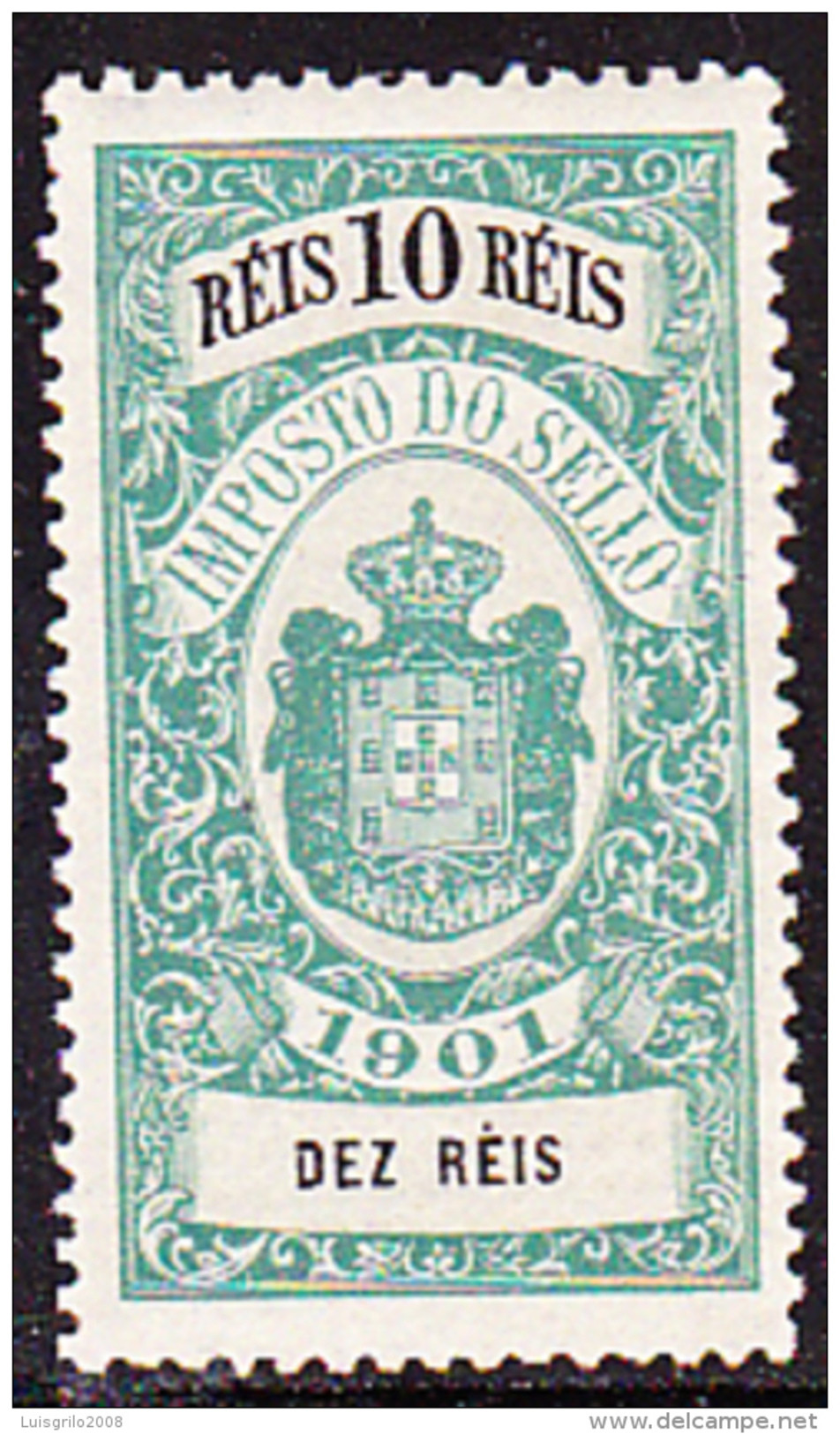 Fiscal/ Revenue, Portugal, 1901 - Imposto Do Sello -|-  MNH** . Com Goma - Used Stamps