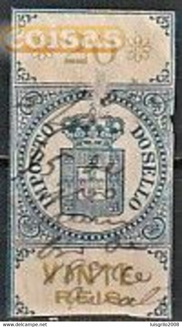 Fiscal/ Revenue, Portugal 1879 - Imposto Do Sello -|- 20 Reis - Oblitérés
