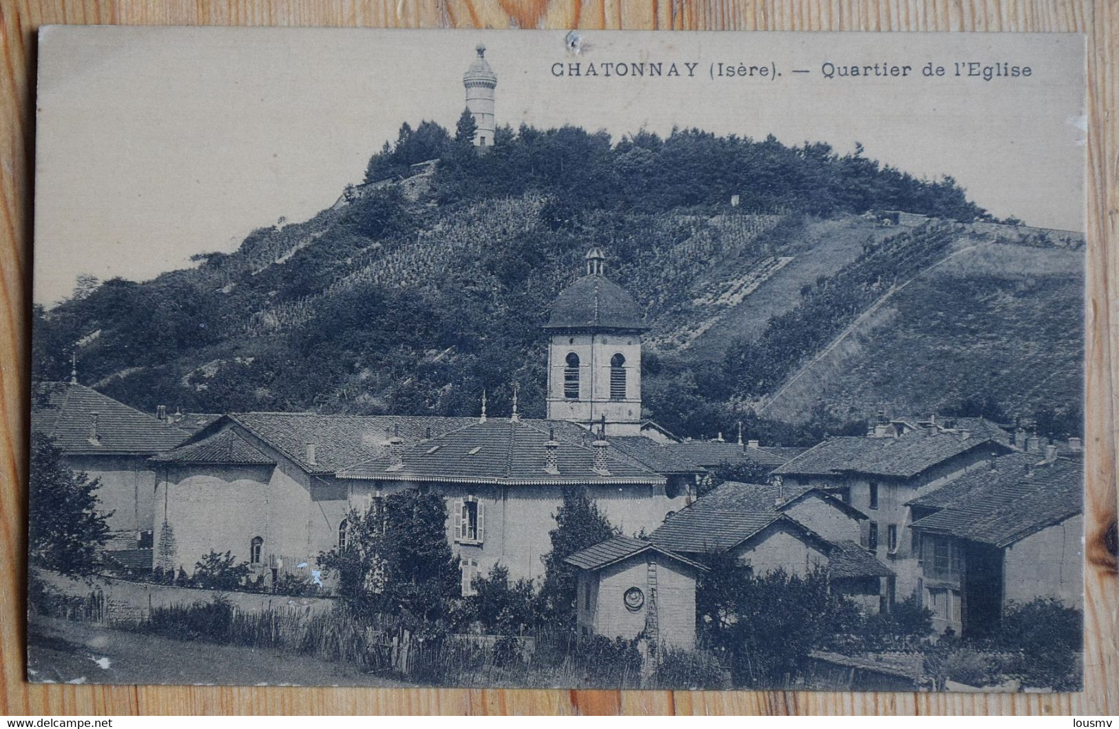 38 : Chatonnay - Quartier De L'Eglise - Trou De Punaise - (n°22713) - Châtonnay