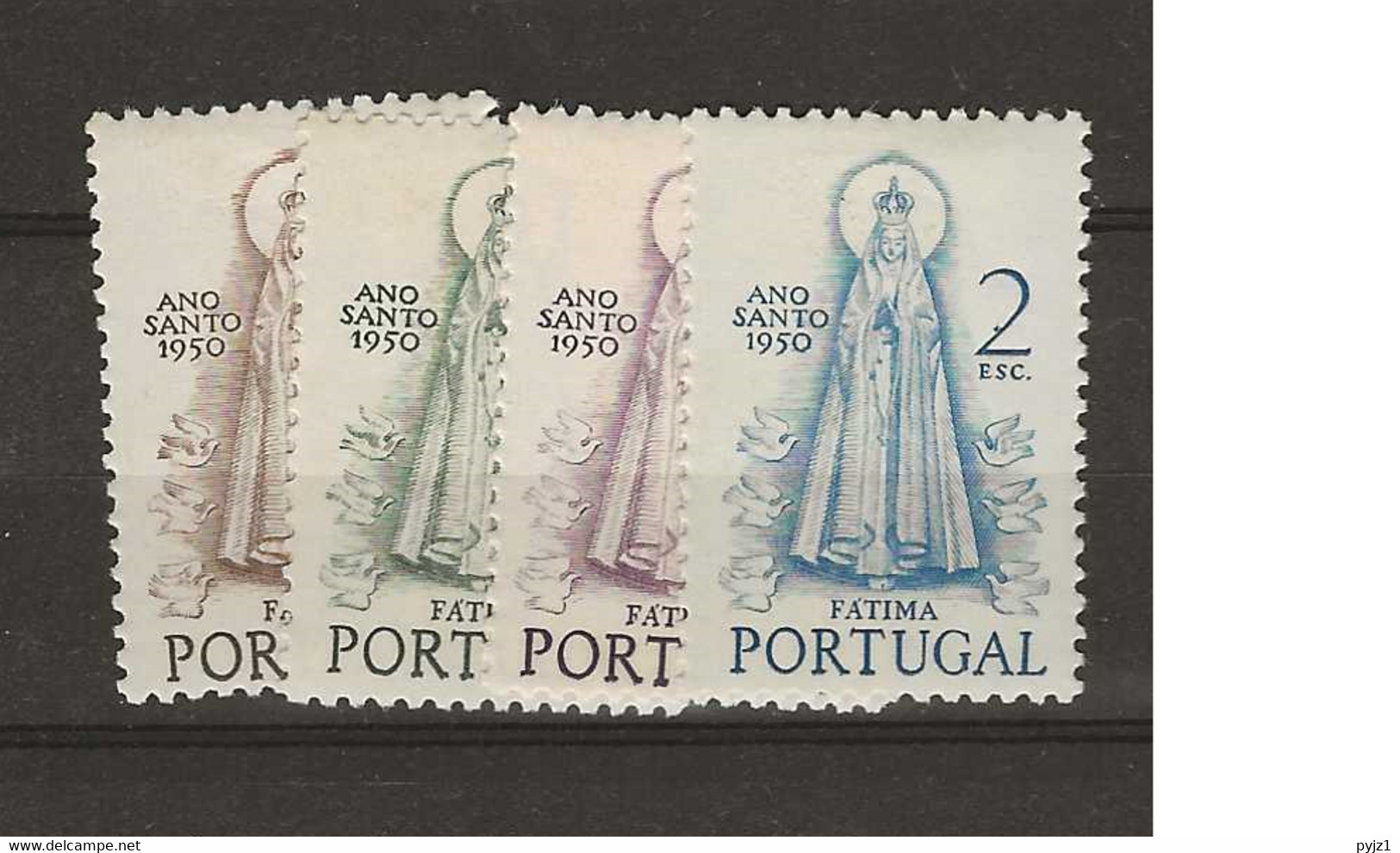 1950 MH Portugal Mi 748-51 - Nuovi