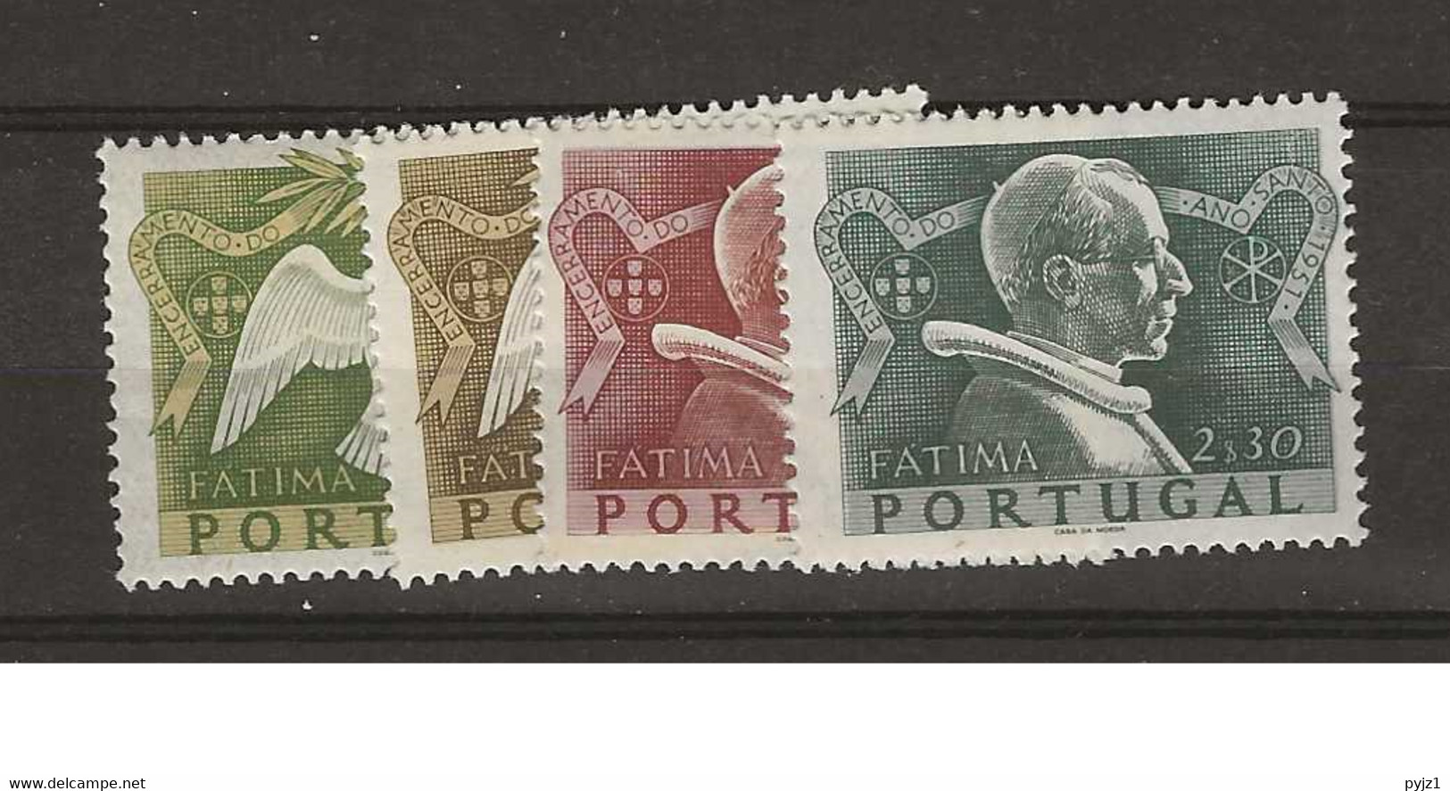 1951 MH Portugal Mi 762-65 - Neufs