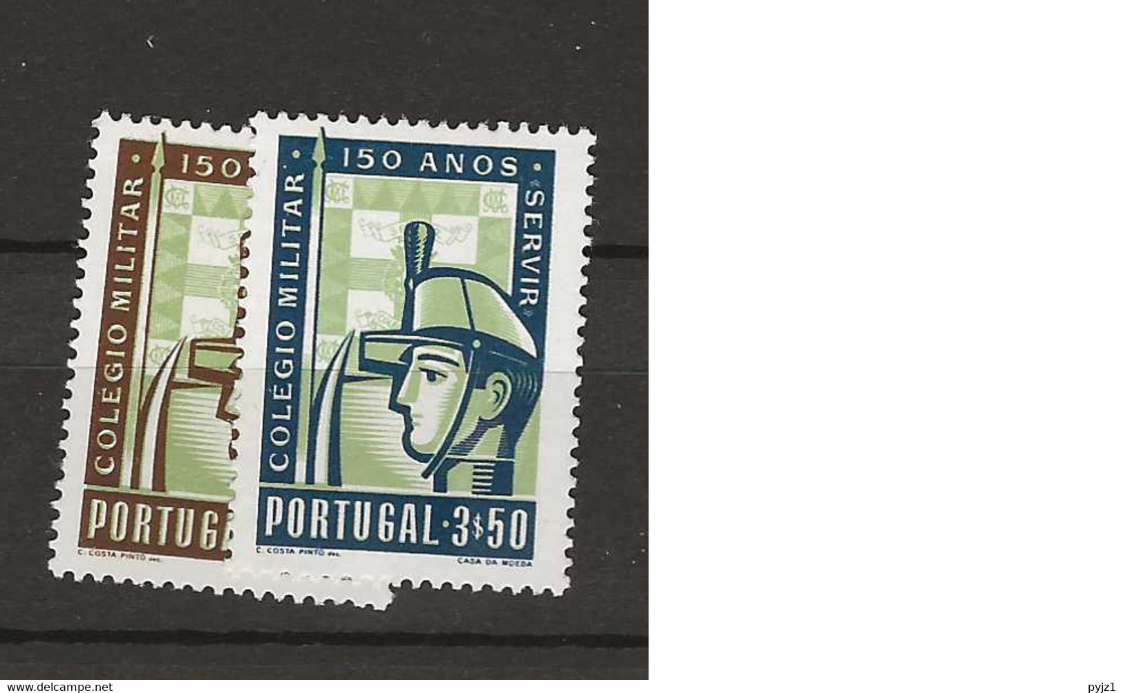 1954 MH Portugal Mi 829-30 - Nuevos