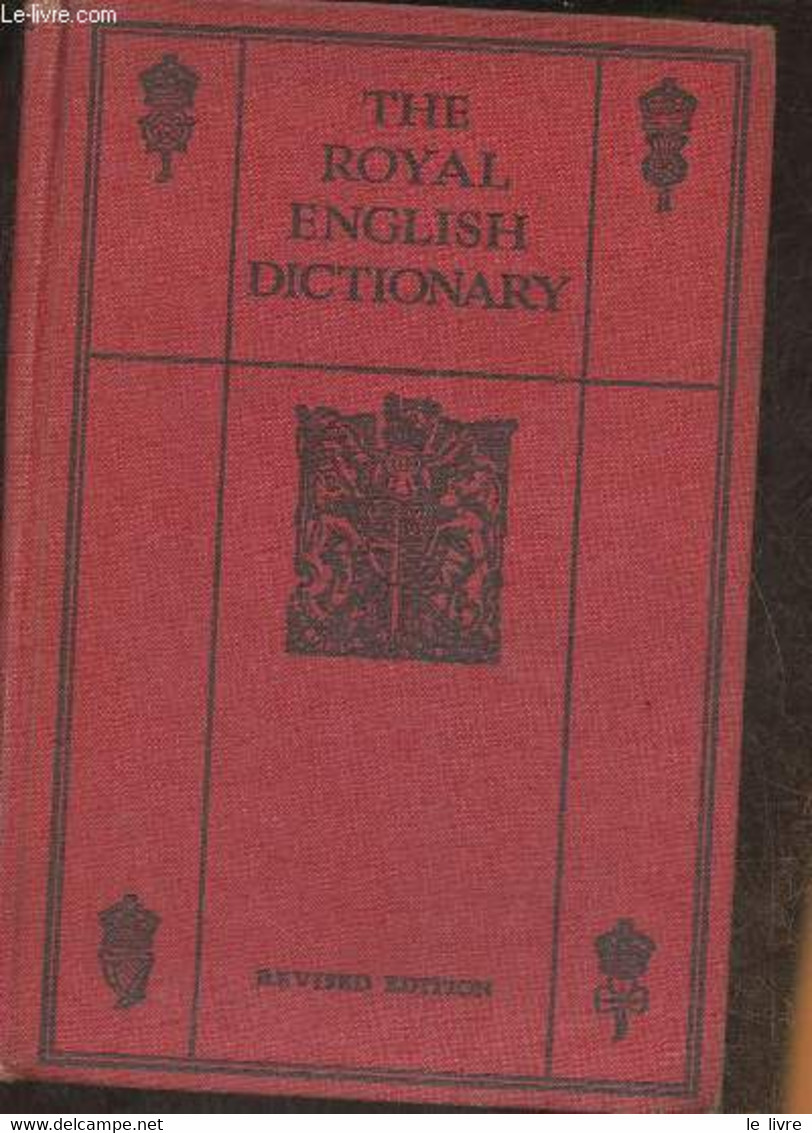 The Royal English Dictionary And Word Treasury - Maclagan Thomas T. - 1937 - Diccionarios