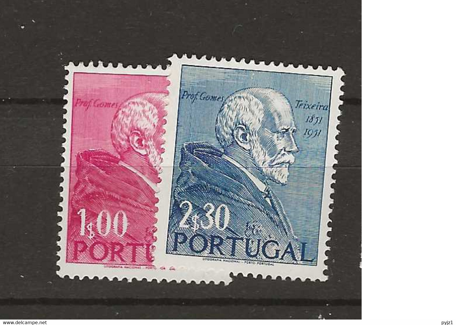 1952 MNH Portugal Mi 782-83 Postfris** - Ungebraucht