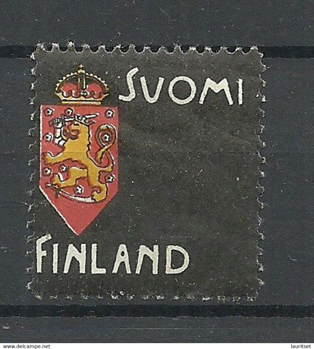 FINLAND FINNLAND 1900 Wappe Trauermarke * - Neufs