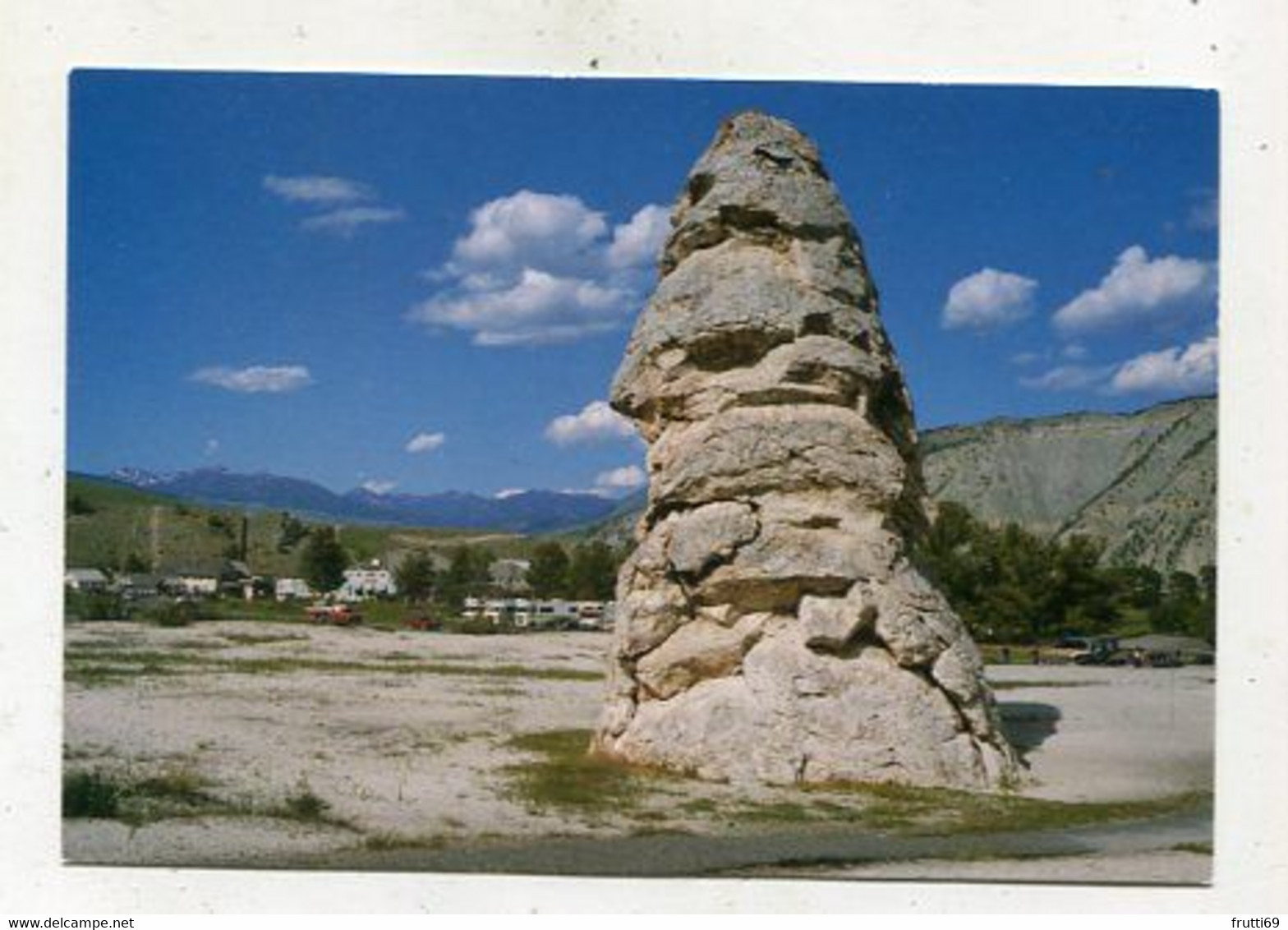 AK 055911 USA - Wyoming - Yellowstone National Park - Mammoth Hot Springs - Liberty Cap - Yellowstone