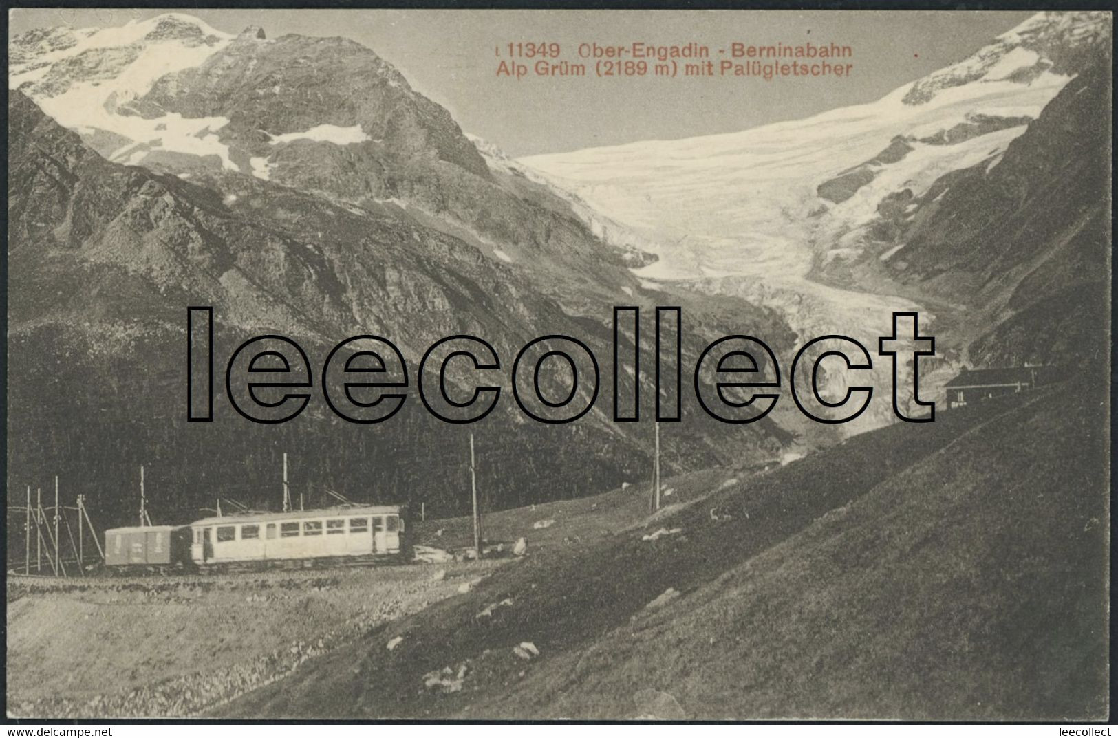 Suisse - GR Alp Grüm - Bernina Bahn BB - RhB - Poschiavo - Poschiavo