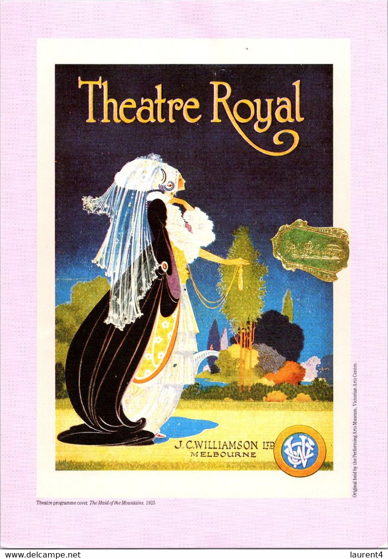 (5 H 18) Theatre 2 Reproduction Posters (size Of Items Is 18 X 24 Cm) Back Is Blank (Theatre Royal) - Toneel & Vermommingen