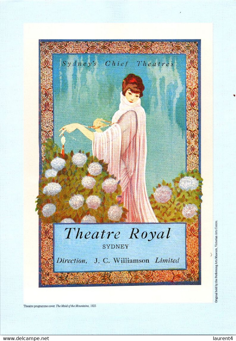 (5 H 18) Theatre 2 Reproduction Posters (size Of Items Is 18 X 24 Cm) Back Is Blank (Theatre Royal) - Toneel & Vermommingen