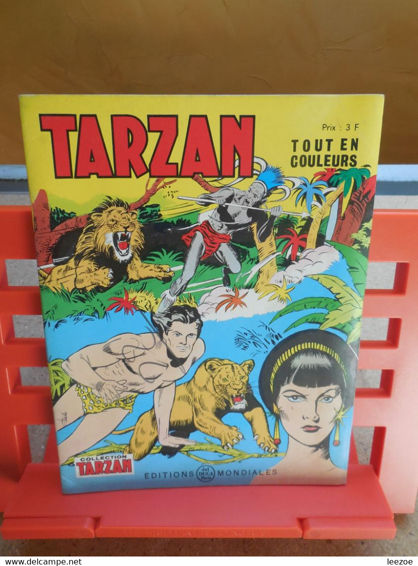 BD 1ère Série TARZAN TOUT EN COULEURS, Collection Tarzan N°72..4B01 - Tarzan