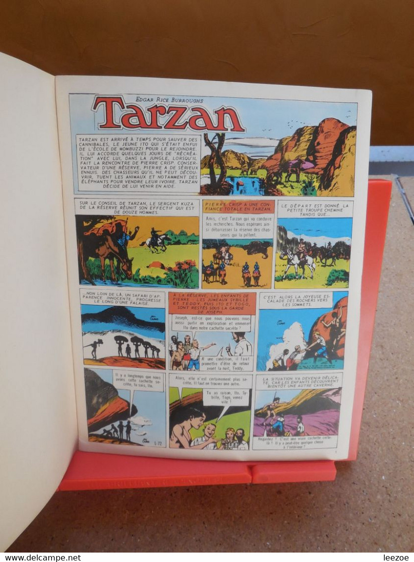 BD 1ère Série TARZAN TOUT EN COULEURS, Collection Tarzan N°72..4B01 - Tarzan