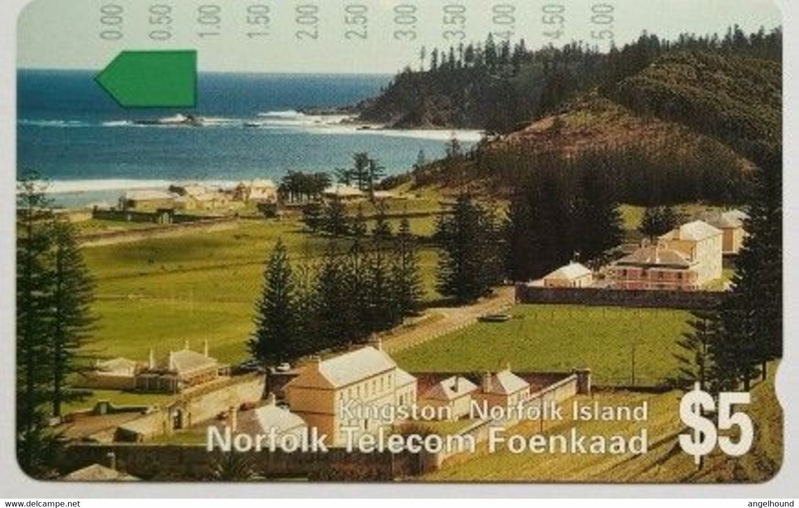Norfolk Island Series No. 1 $5 KINGSTON ( MINT ) - Isla Norfolk