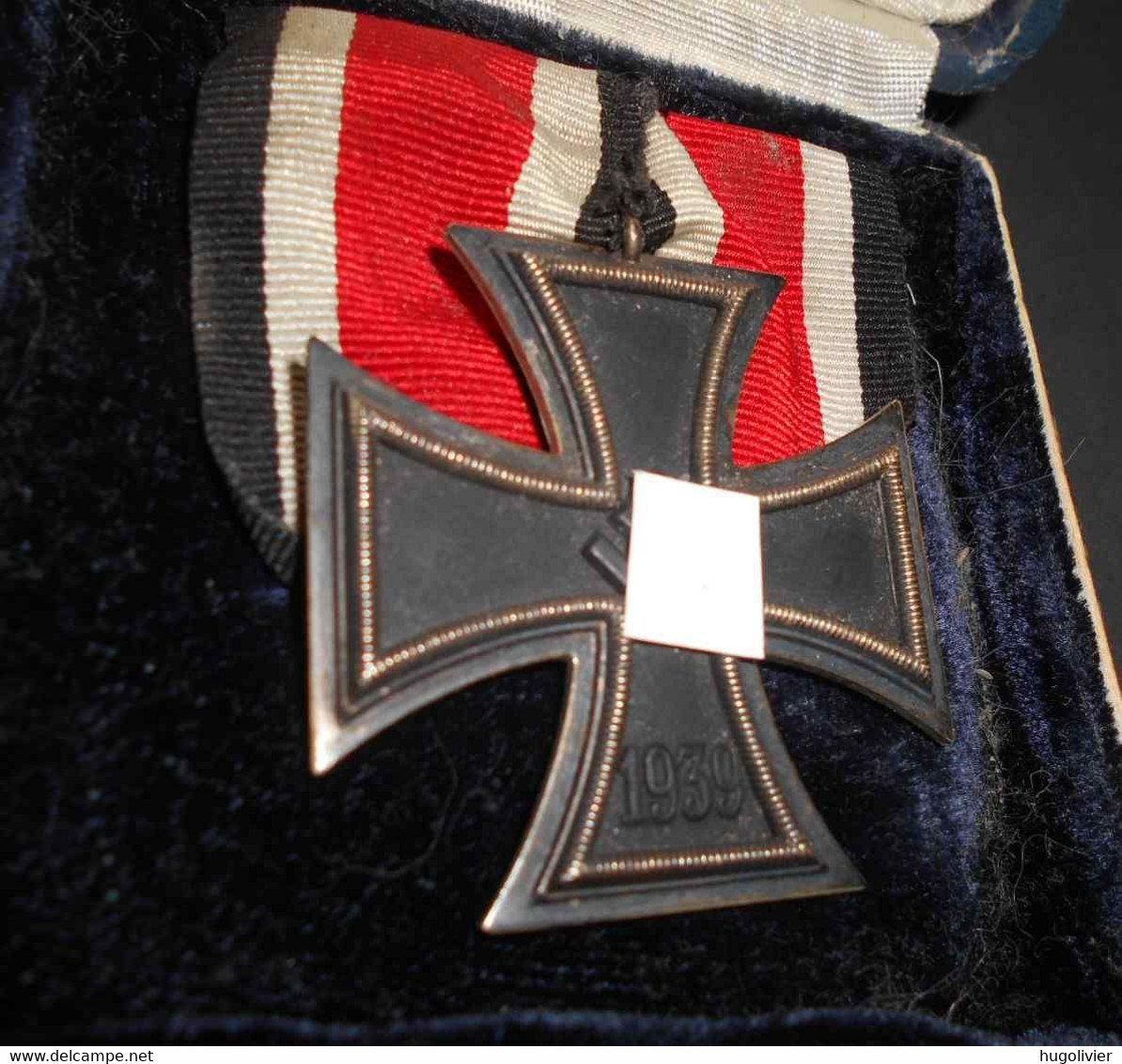 Vieille Médaille 1813 1939 Croix De Fer Allemagne German Iron Cross Eisernes Kreuz Avec Boîte écrin - Germany