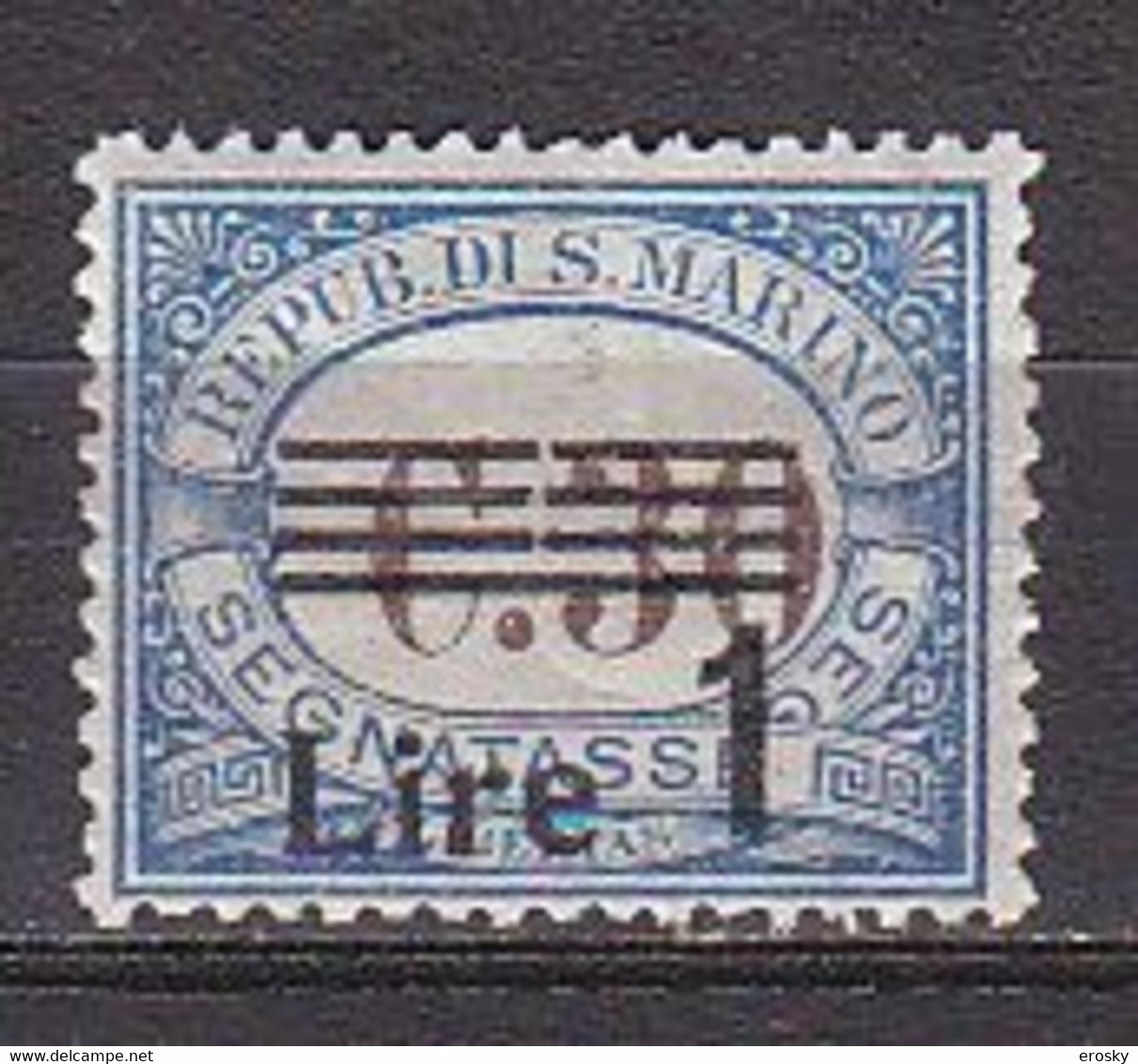 Y9341 - SAN MARINO TASSE Ss N°50 - SAINT-MARIN TAXE Yv N°50 * - Timbres-taxe