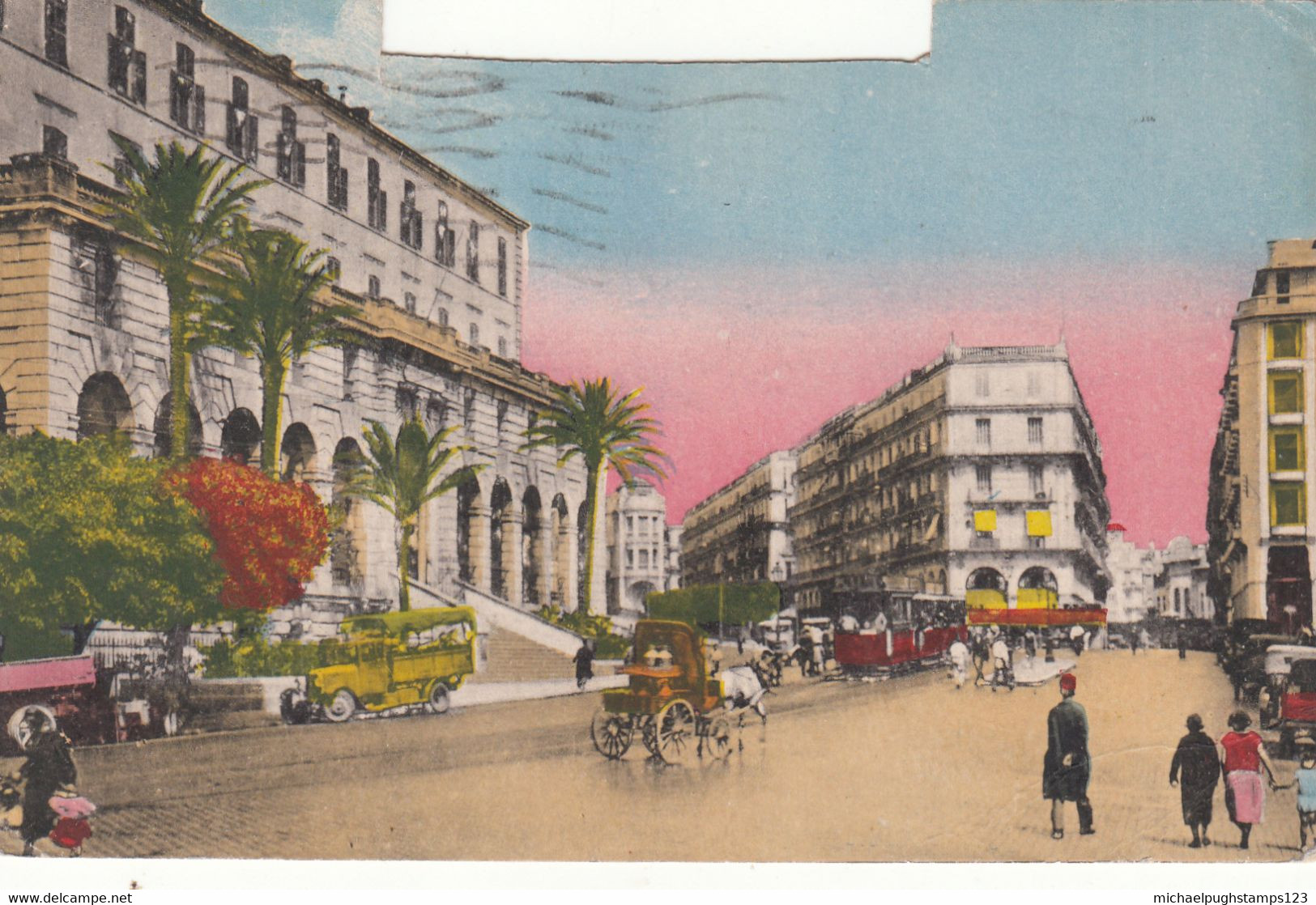 G.B. / Military Mail / Algeria / R.A.F. / Censorship / Mosque Postcards