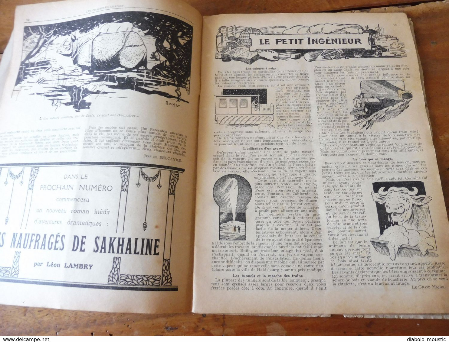 Année 1932  GUIGNOL Cinéma de la Jeunesse ......mais pas que ! (Une étrange disparition, Conquis par le Cœur, BD,  Etc )