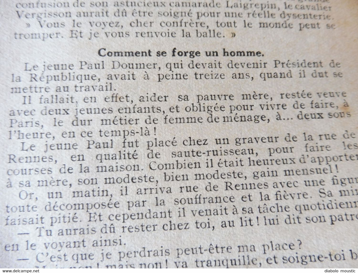 Année 1932  GUIGNOL Cinéma de la Jeunesse ......mais pas que ! (Une étrange disparition, Conquis par le Cœur, BD,  Etc )