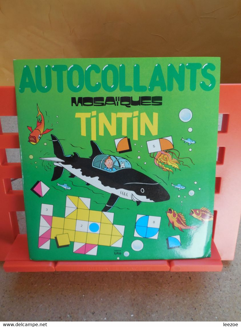 Hergé, AUTOCOLLANTS TINTIN, Mosaïques Tintin...RARE........4B01 - Adesivi