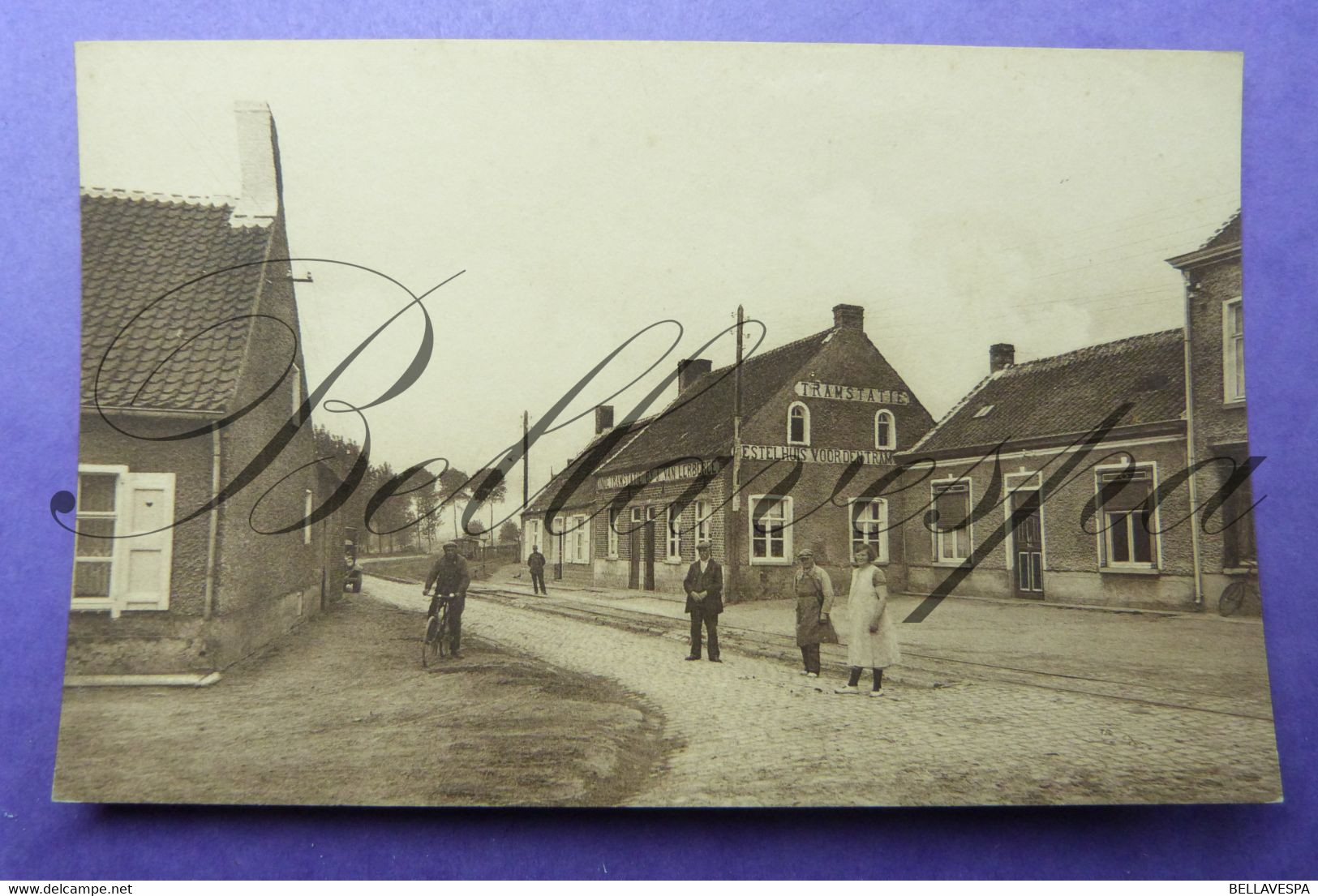 Middelburg  Kasteelstraat In De Tramstatie, Bij J.Van Lerberge Bestelhuis Voor Den Tram - Maldegem