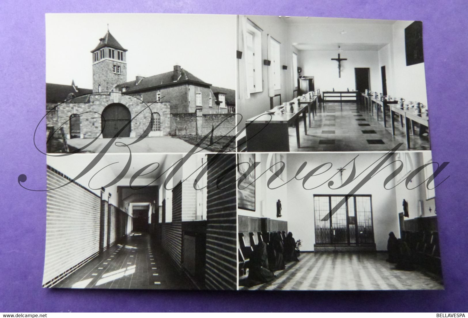 Mehagne-Chênée Monastère N-D Du Mont Carmel -multiview & Soeur Tabernacle_ 2 X CPSM - Chaudfontaine