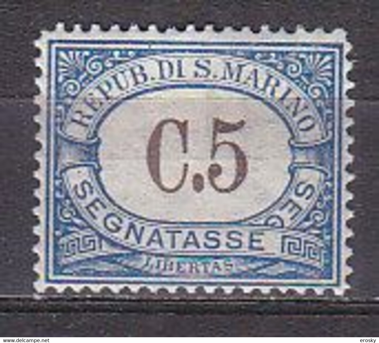 Y9344 - SAN MARINO TASSE Ss N°54 - SAINT-MARIN TAXE Yv N°53B * - Timbres-taxe